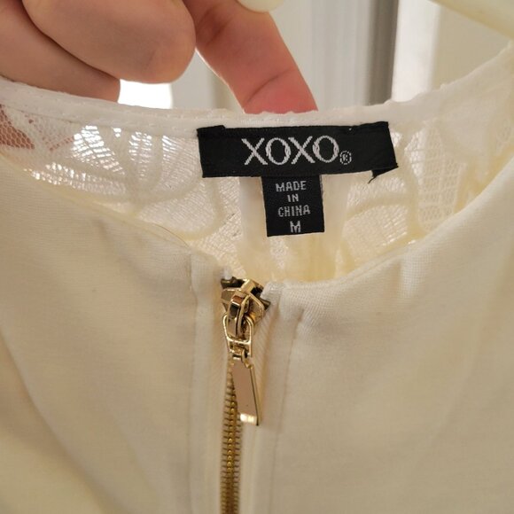 XOXO brand peplum lace jacket - Picture 3 of 5